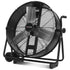 24" 610mm 260W Industrial Mobile Floor Drum Fan, Tilting, Large, Commercial, Heavy-duty Frame, EESS Certified