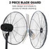 30" 762mm 300W Industrial Pedestal Fan, Large, Commercial, Heavy-duty, 3 Speed, EESS Certified