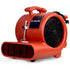 3-Speed Carpet Dryer Air Mover Blower Fan, 1300CFM, Sealed Copper Motor, Poly Housing