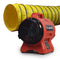 Baumr-AG 200mm (8 inch) Portable Axial Air Mover Blower Fan with 10m Ventilation Duct