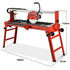 1500W Electric Tile Saw Cutter with 300mm (12") Blade, 920mm Cutting Length, Side Extension Table
