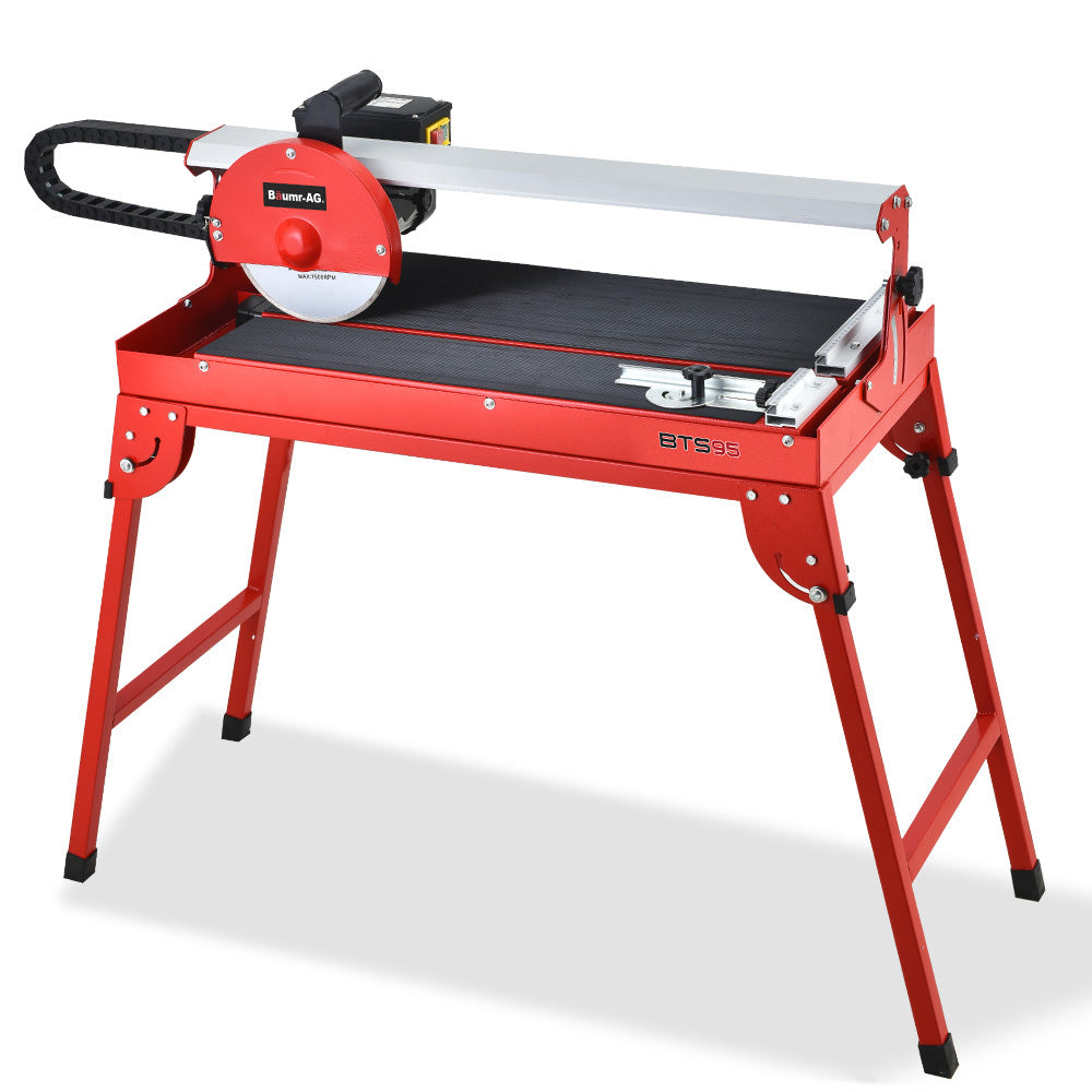 800W Electric Tile Saw Cutter with 200mm (8") Blade, 620mm Cutting Length