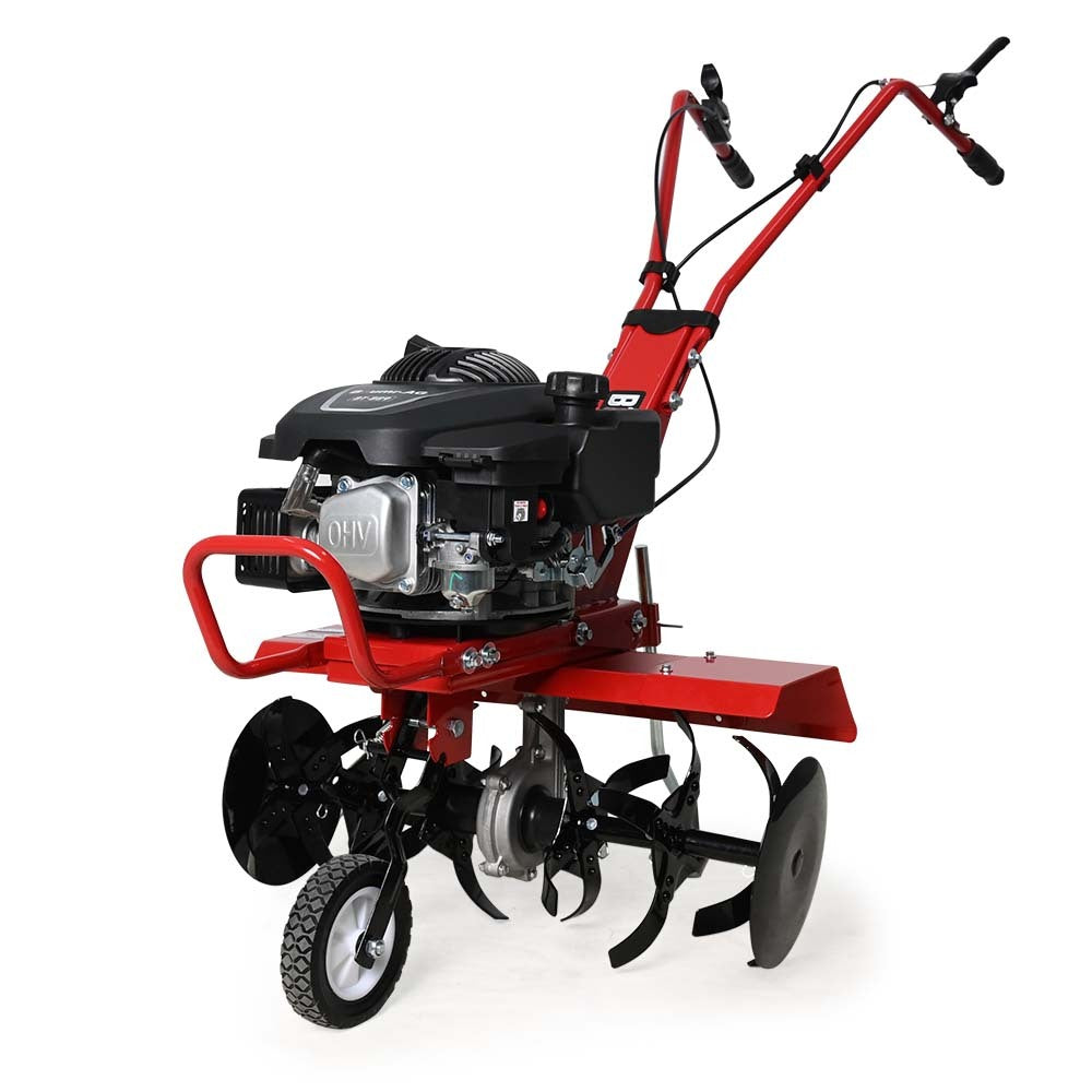 150CC Garden Tiller Cultivator Petrol Rototiller 4-Stroke Soil Power Rotary Hoe