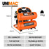 20L Twin Tank Air Compressor, 116PSI Portable Silent Oil-Free Electric, for Airtools Tyre Inflation