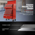 16 Drawer Tool Box Cabinet Chest Storage, Toolbox Garage Organiser Set, Red