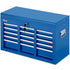 BULLET 9 Drawer Tool Box Chest, Organiser Mechanic Garage Storage Toolbox Set - Blue