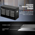 9 Drawer Tool Box Chest, Organiser Mechanic Garage Storage Toolbox Set - Black