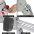 Bullet 2.9m Folding Aluminium Multipurpose Ladder, w/ Workshelf Platform, Spring Assisted Rapid Safety Lock Adjusters