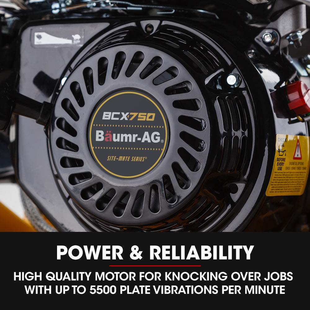 94kg 420x540mm Plate Compactor, Sprinkler System, Paver Pad