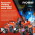 ROSSI 160 Amp Inverter Arc MMA Stick DC Welder, Portable Welding Machine, 15A Plug