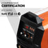 160 Amp AC DC TIG MMA ARC Stick Inverter Welder, Ideal for Aluminium and Copper Welding, 15A Plug