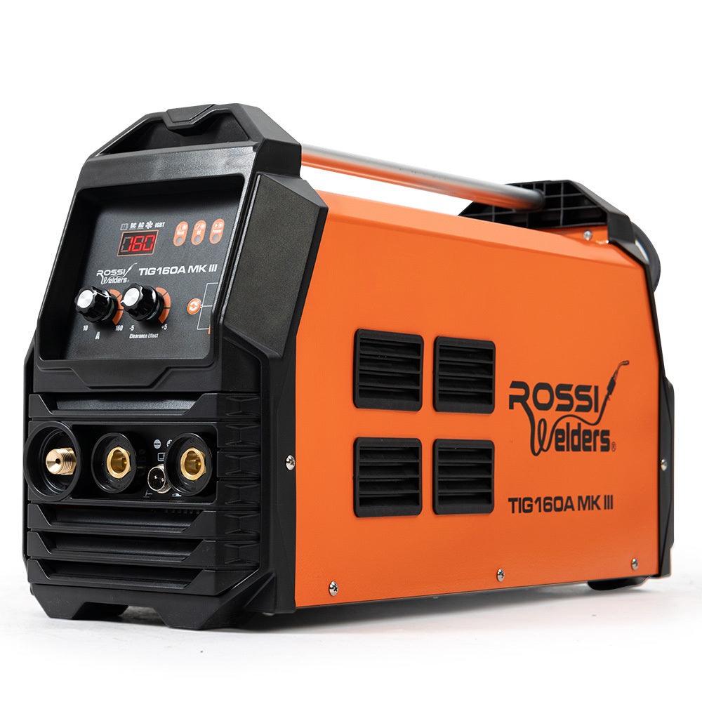 160 Amp AC DC TIG MMA ARC Stick Inverter Welder, Ideal for Aluminium and Copper Welding, 15A Plug