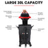 30L 1200W Wet and Dry Vacuum Cleaner, with Blower, for Car, Workshop, Carpet