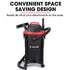 30L 1200W Wet and Dry Vacuum Cleaner, with Blower, for Car, Workshop, Carpet