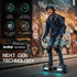 SX-2500 Hoverboard Scooter, 500W Brushless, UL Certified, AU Compliant, 6.5-inch Off-Road Style Tyres, Superior Self Balancing System, LED Lights, Black