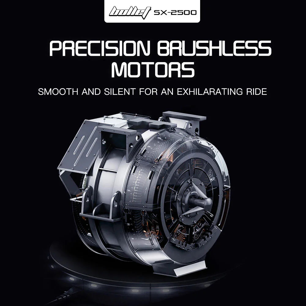 SX-2500 Hoverboard Scooter, 500W Brushless, UL Certified, AU Compliant, 6.5-inch Off-Road Style Tyres, Superior Self Balancing System, LED Lights, Pink