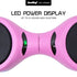 SX-2500 Hoverboard Scooter, 500W Brushless, UL Certified, AU Compliant, 6.5-inch Off-Road Style Tyres, Superior Self Balancing System, LED Lights, Pink