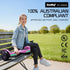 SX-2500 Hoverboard Scooter, 500W Brushless, UL Certified, AU Compliant, 6.5-inch Off-Road Style Tyres, Superior Self Balancing System, LED Lights, Pink