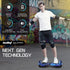 BULLET SX-2000 Hoverboard Scooter, 500W Brushless, Superior Self Balancing System, UL Certified, LED Lights, Blue Galaxy