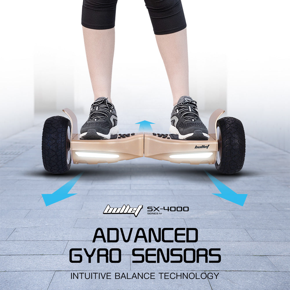 BULLET SX-4000 Hoverboard Scooter, 8.5