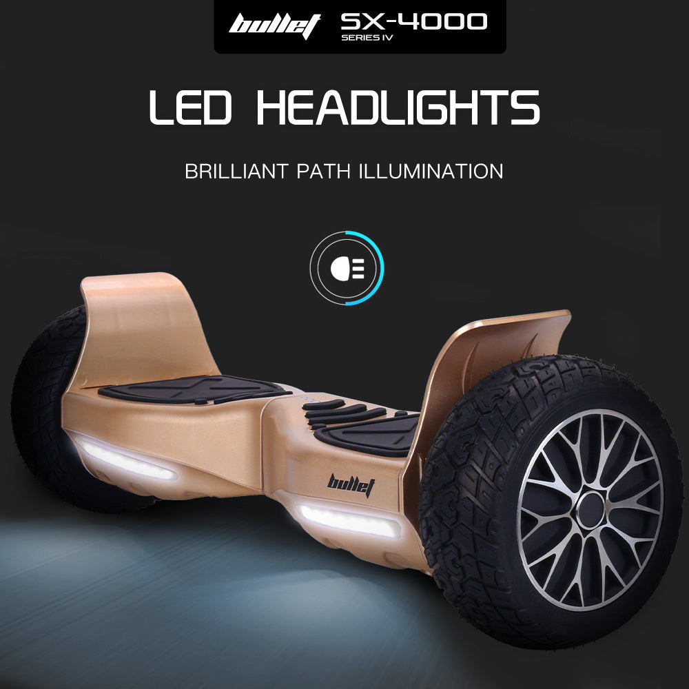 BULLET SX-4000 Hoverboard Scooter, 8.5
