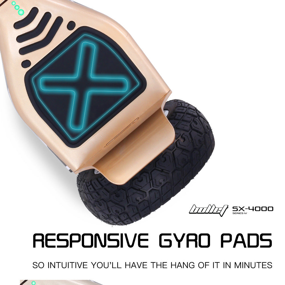 BULLET SX-4000 Hoverboard Scooter, 8.5