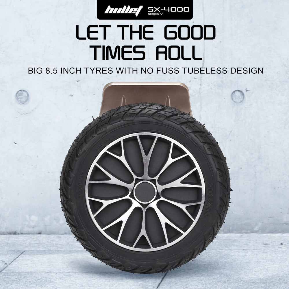 BULLET SX-4000 Hoverboard Scooter, 8.5