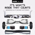 SX-4000 Hoverboard Scooter, 700W Brushless, UL Certified, AU Compliant, 8.5" Wheels, Superior Self Balancing System, LED Lights, Carry Bag, Camo