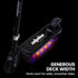 Alpha Edge Electric Scooter Kids & Teens 16km/h Bluetooth Speaker LED - Black