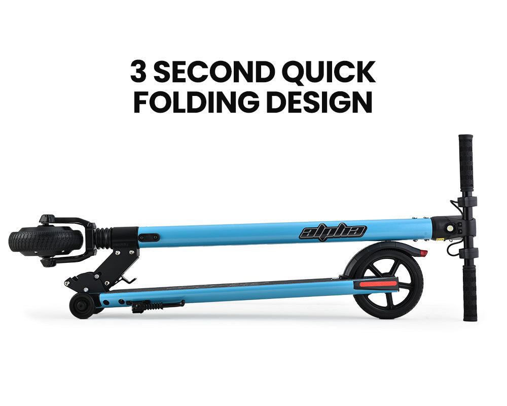 Peak Electric Scooter 300W Power Up to 25km/h Adult Teens E-Scooter Easy Fold, Blue