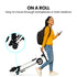 Peak Electric Scooter 300W Power Up to 25km/h Adult Teens E-Scooter Easy Fold, White