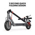 Urban 8 Electric Scooter, Suspension, 25km Range, 8.5-Inch Wheels, Brushless Motor, Motorised Commuter eScooter for Adults, Grey