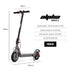 Urban 8 Electric Scooter, Suspension, 25km Range, 8.5-Inch Wheels, Brushless Motor, Motorised Commuter eScooter for Adults, Grey