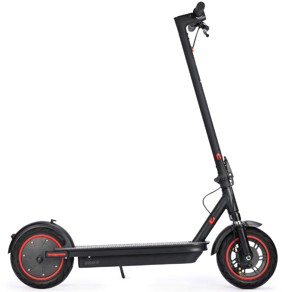 Urban 10 Electric Scooter, 35km/h, Suspension, 35km Range, 10-Inch Wheels, Brushless Motor, Free APP, Motorised Commuter eScooter for Adults, Black