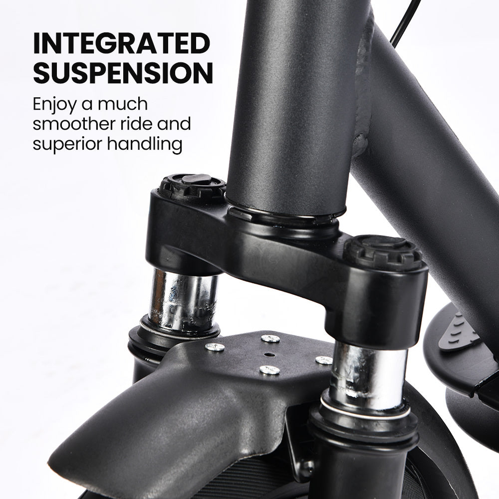 Urban 10 Electric Scooter, 35km/h, Suspension, 35km Range, 10-Inch Wheels, Brushless Motor, Free APP, Motorised Commuter eScooter for Adults, Black