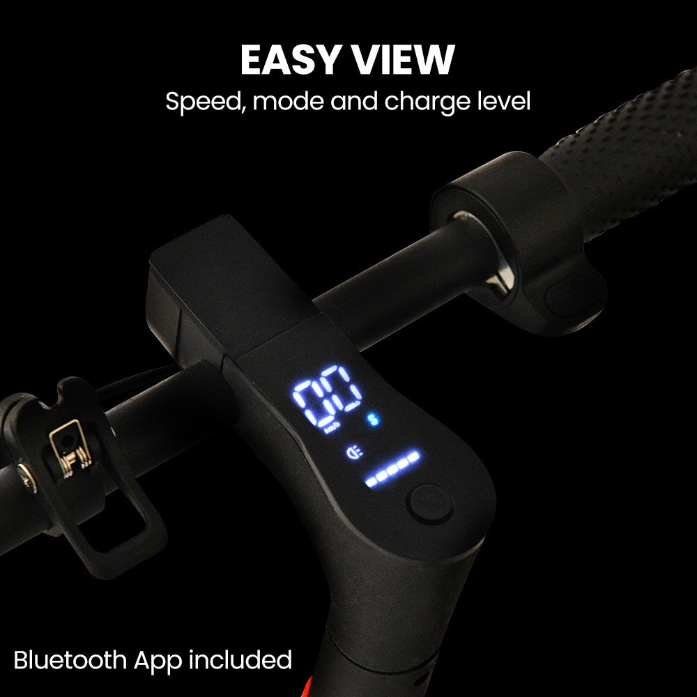 Urban 10 Electric Scooter, 35km/h, Suspension, 35km Range, 10-Inch Wheels, Brushless Motor, Free APP, Motorised Commuter eScooter for Adults, Black