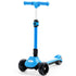 3-Wheel Electric Scooter , Ages 3-8, Adjustable Height, AU Compliant, Lithium Battery, Blue