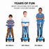 3-Wheel Electric Scooter , Ages 3-8, Adjustable Height, AU Compliant, Lithium Battery, Blue