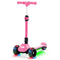3-Wheel Electric Scooter , Ages 3-8, Adjustable Height, AU Compliant, Lithium Battery, Pink