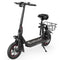 VALK Electric Scooter with Seat, Disc brakes, 12" Tyres, Motorised eScooter for Adults Teens Commuter
