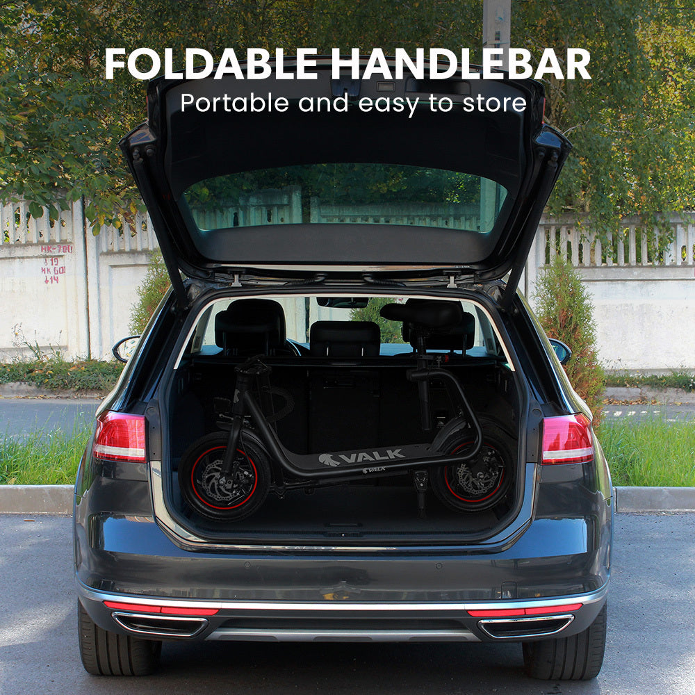 VALK Electric Scooter with Seat, Disc brakes, 12