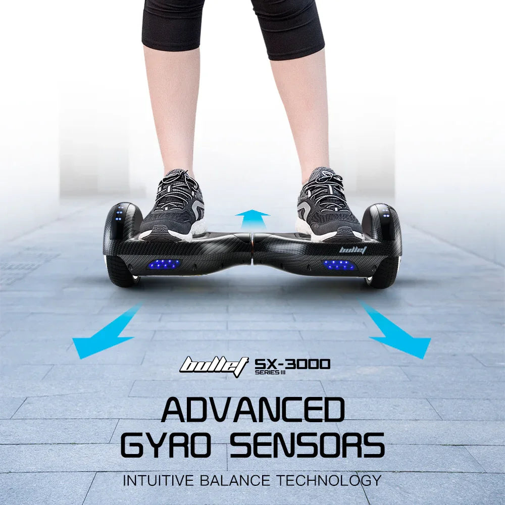 Gen III Hoverboard Scooter, Dual Copper Motors, UL Certified, AU Compliant, 6.5