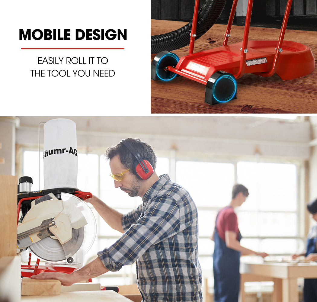 Dust Collector Extraction Cyclone Woodworking Portable Catcher Workshop