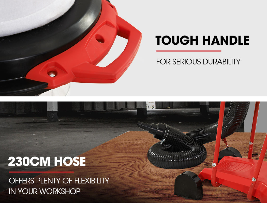 Dust Collector Extraction Cyclone Woodworking Portable Catcher Workshop