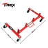 Vehicle Positioning Jack Storage Rack Stand, Heavy Duty Design with Locking Castor Wheels