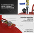 80L Mobile Waste Oil Drainer, Telescopic, with Air Compressor Fitting, for Workshop