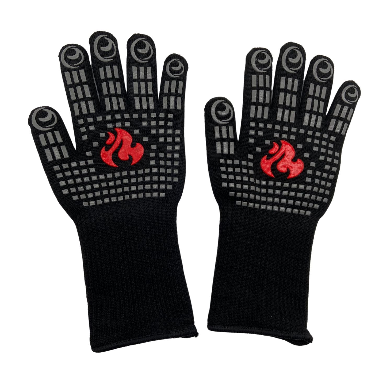BBQ Grill Gloves 35cm With Non-Slip Silicone KR-BG-100-YG