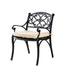 MARCO ALUMINIUM CHAIR(one pair) Black
