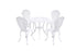 Remy 5‑Piece Outdoor Setting – Aluminium Table & 4 Chairs, Modern Black