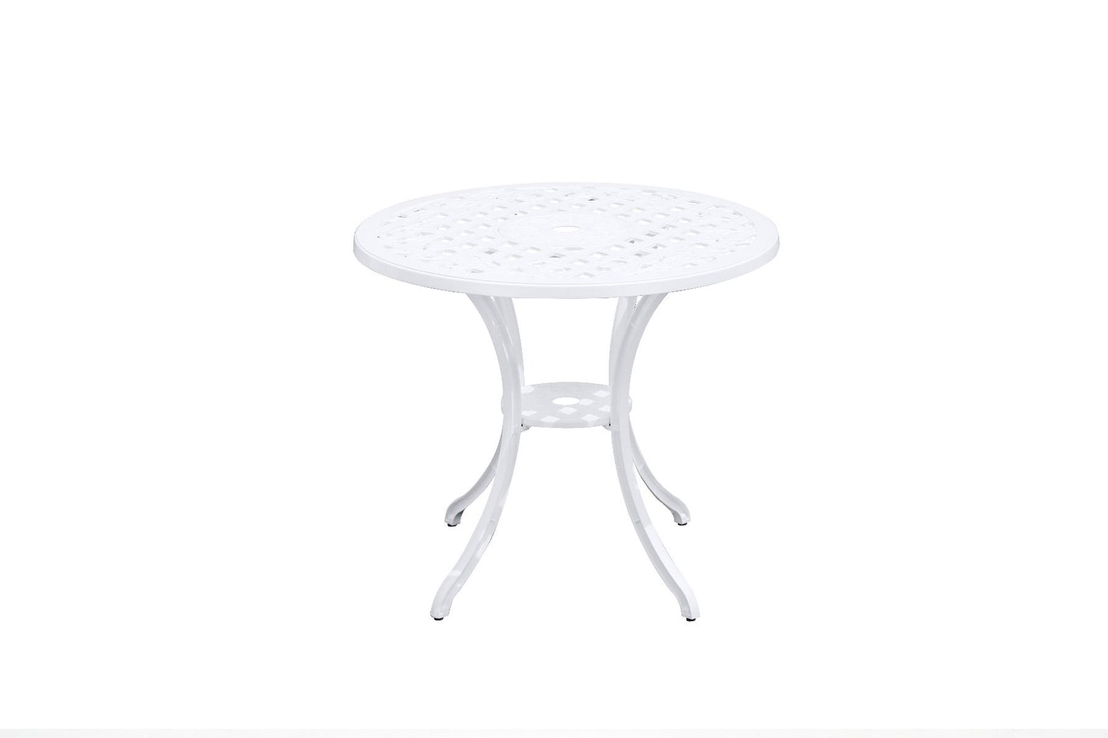 Remy Aluminium Table White